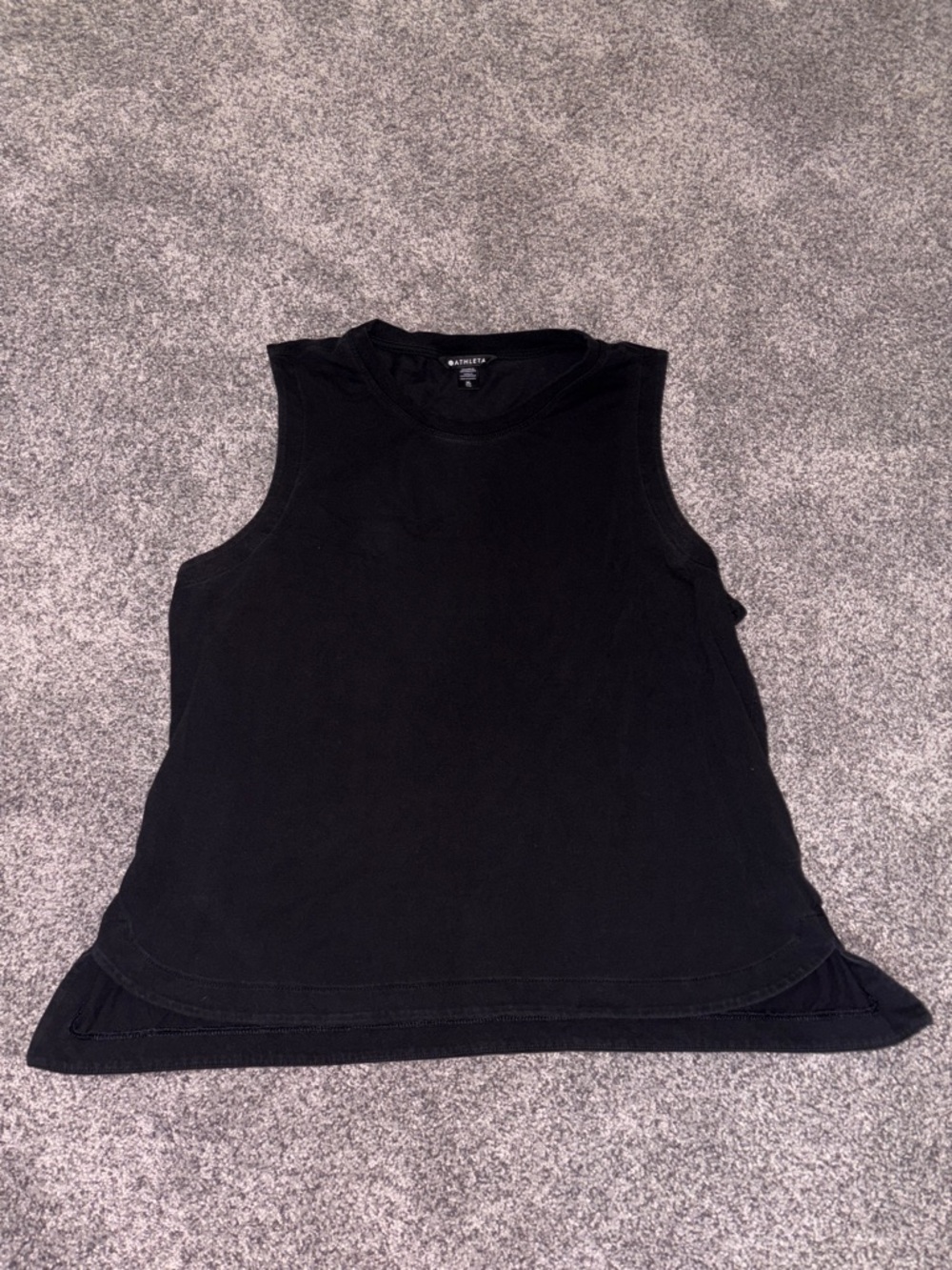 Athleta Black Sleeveless Tank